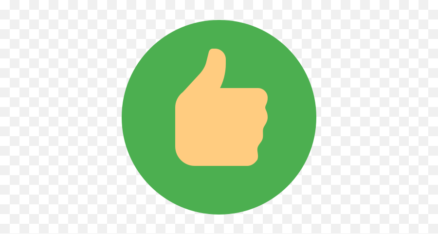 Thumbs Up Icon In Color Style Emoji,Type The Thumbs Up Emoji