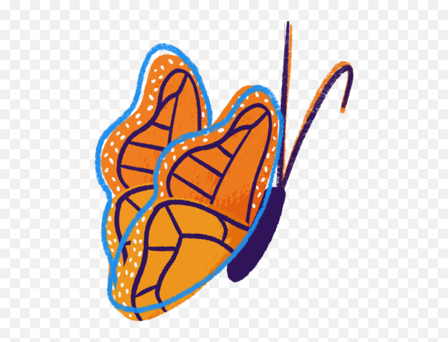 No I Voted Sticker Use This I Voted - Butterfly Emoji,Voting Emoji