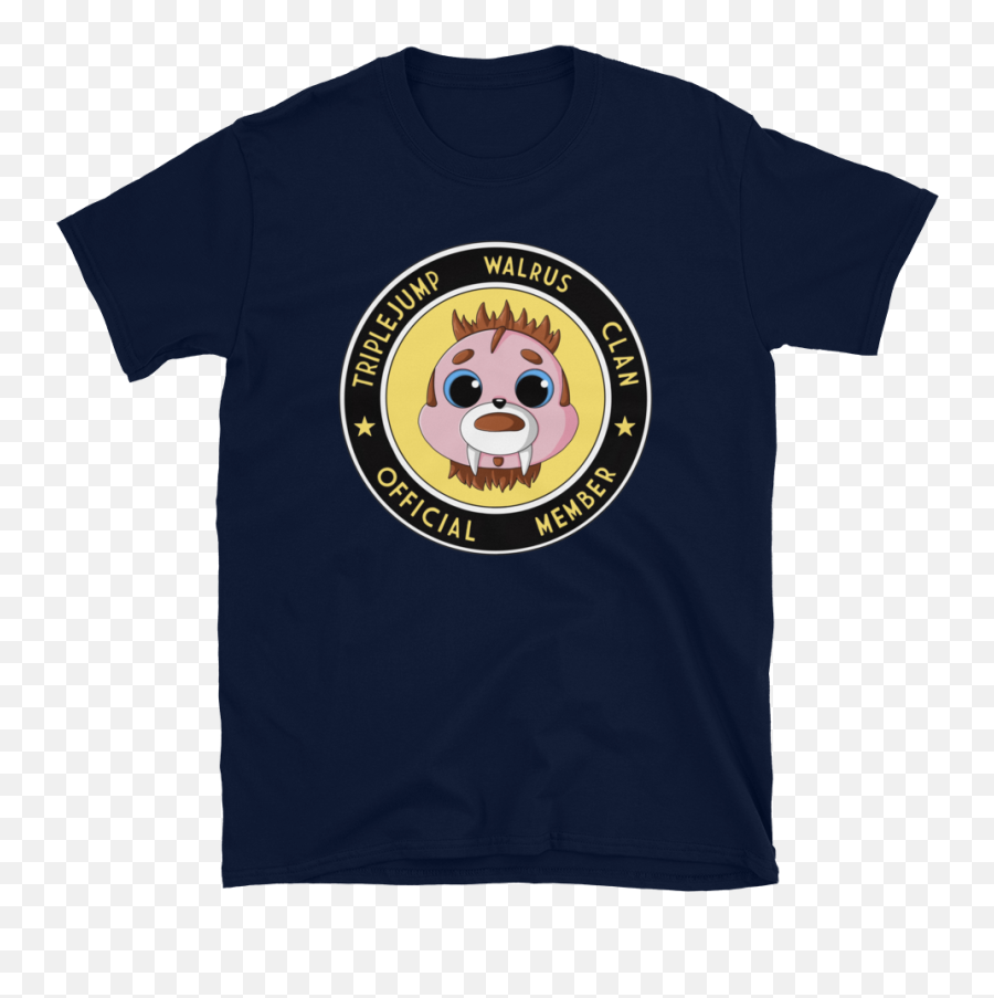 Triplejump Walrus Clan Unisex T - Shirt Emoji,Walrus Emoticon