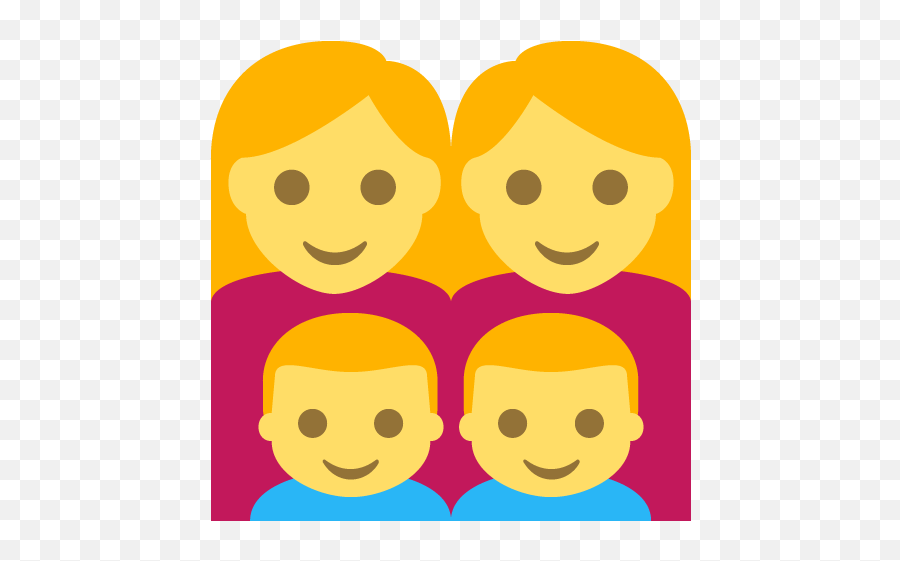Family - Happy Emoji,Lesbian Emoticon