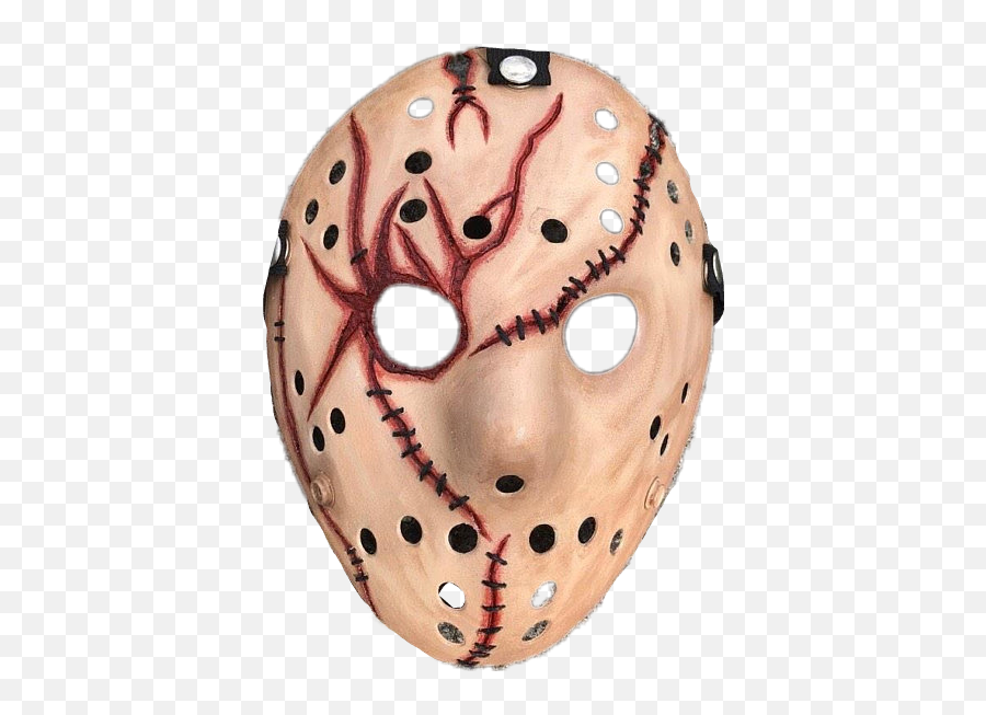 Jason Chucky Style Stiched Mask - Dot Emoji,Jason Mask Emoji