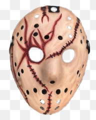 Jason Chucky Style Stiched Mask - Dot Emoji,Jason Mask Emoji