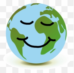Measurement - Cartoon Drawing Of Happy Earth Emoji,Pondering Emoticon