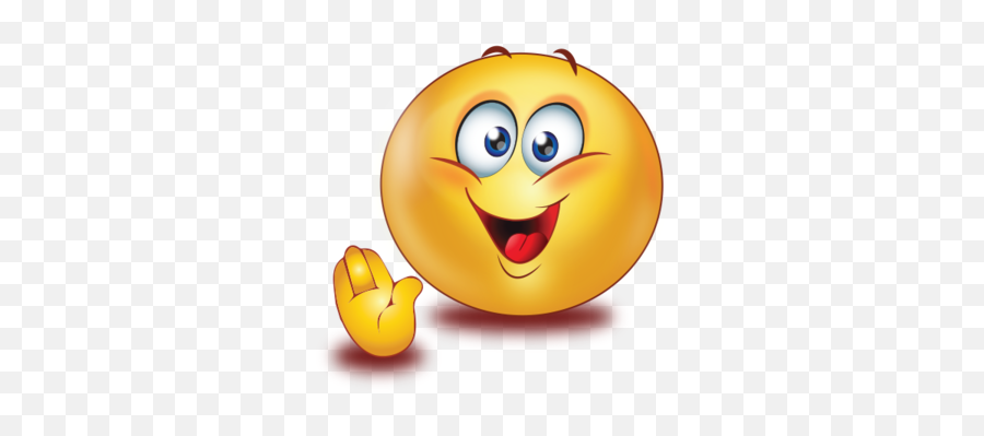 Hello Smile Smiley Emoji Sticker - Hello Emoji,Hello Emoticons