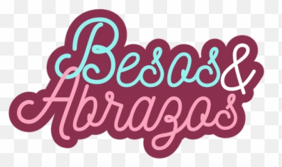 Diseño De Letras Bezos Y Abrazos - Descargar Pngsvg Abrazos Png Emoji,Emoticon Abrazo