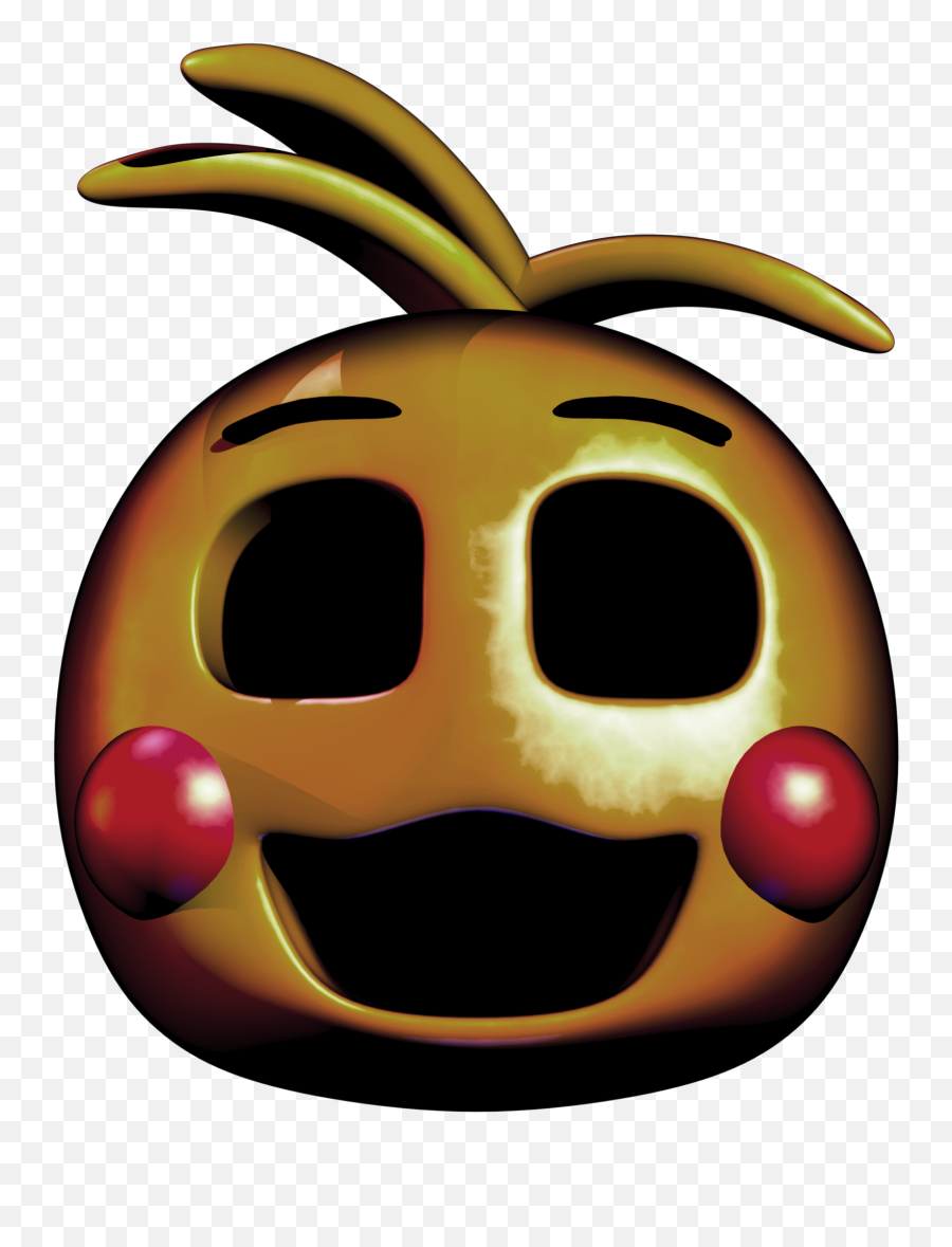 Fivenightsatfreddys - Fnaf Toy Chica Head Emoji,Fnaf Emoticons