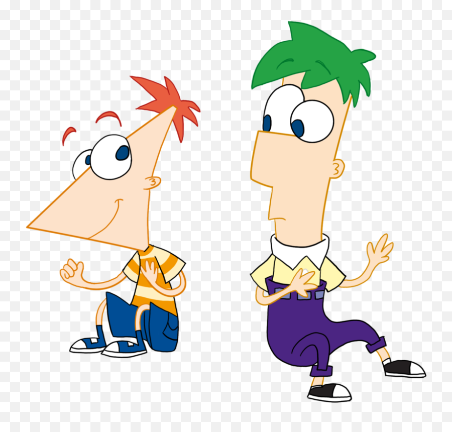 Phineas And Ferb Characters Free Image - Cartoon Character Phineas And Freb Emoji,Phineas And Ferb Jeremy Character Emotions