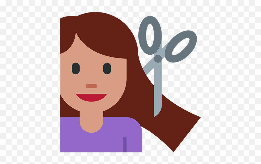 Haircut - Kid Hair Cut Clip Art Emoji,Haircutting Emojis