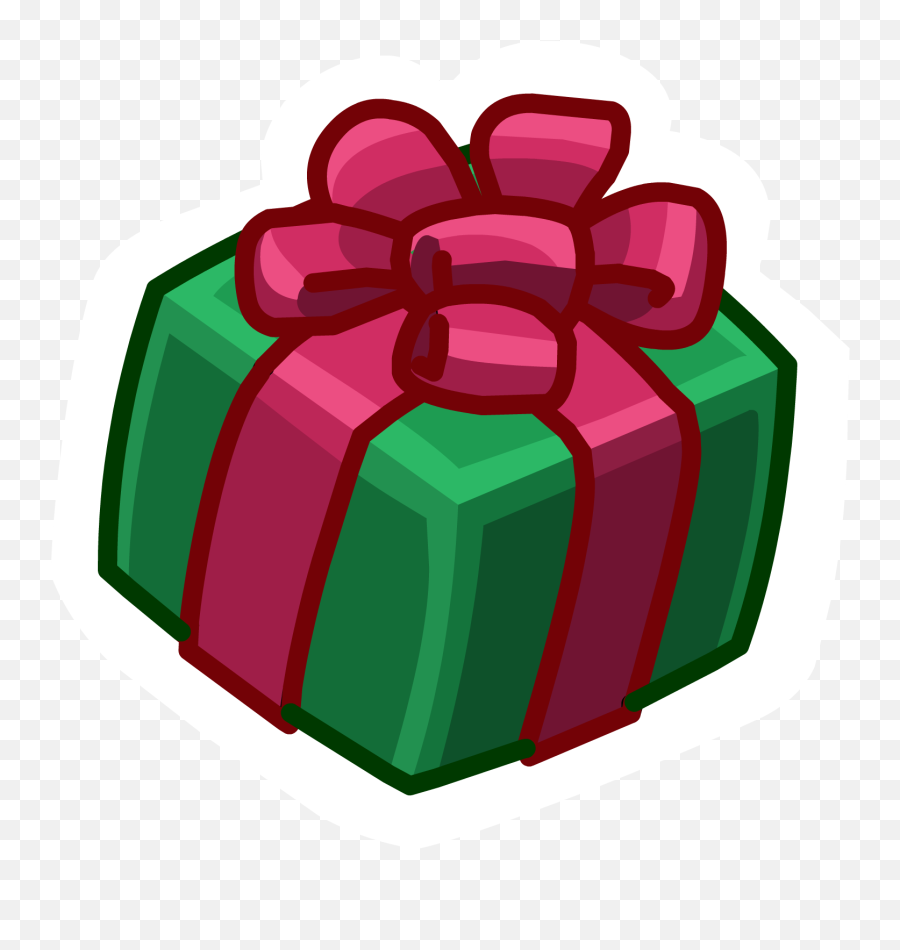 Holiday Gift Pin - Present Drawing Without Background Emoji,Christmas Gift Emojis