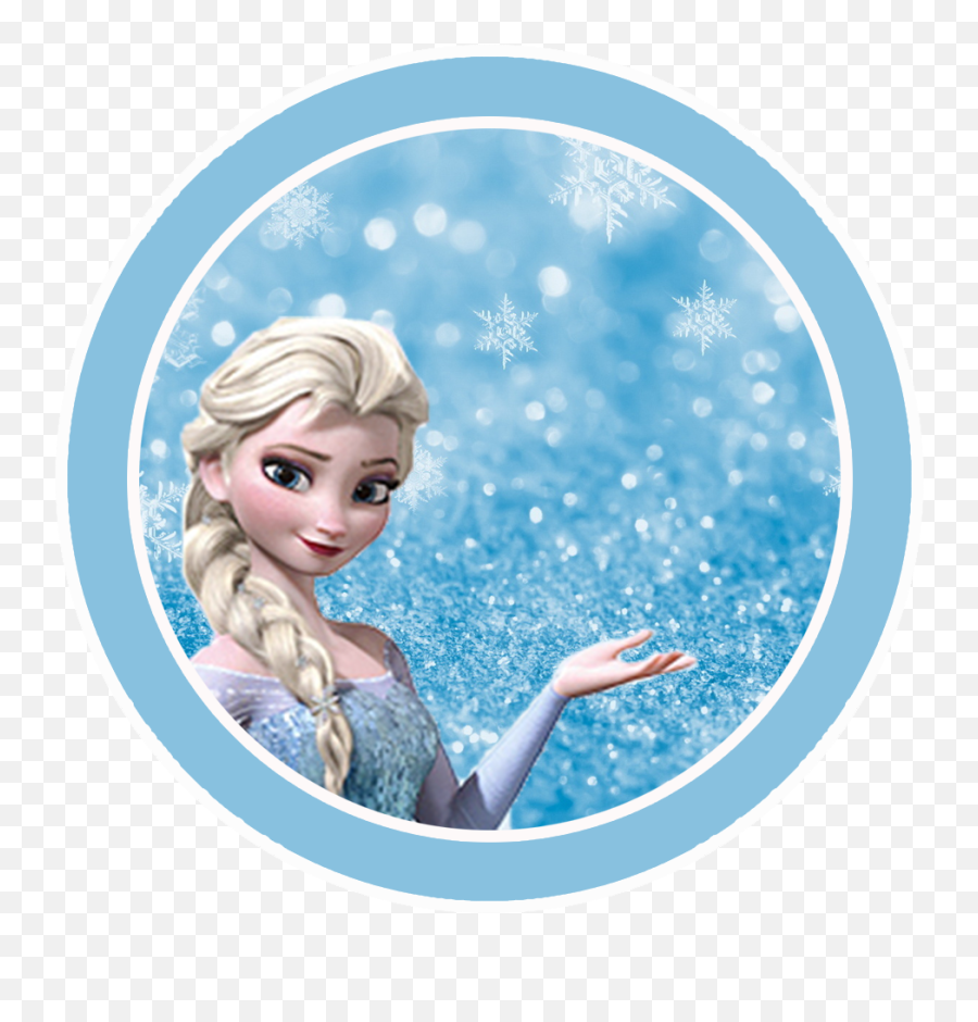Frozen Birthday - Etiquetas De Elsa De Frozen Para Imprimir Emoji,Emoticons Frozen Snowman On Facebook