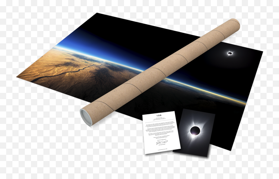 Eclipse Of The Century U2014 108 By Jon Carmichael - Horizontal Emoji,24x36.emotion Poater