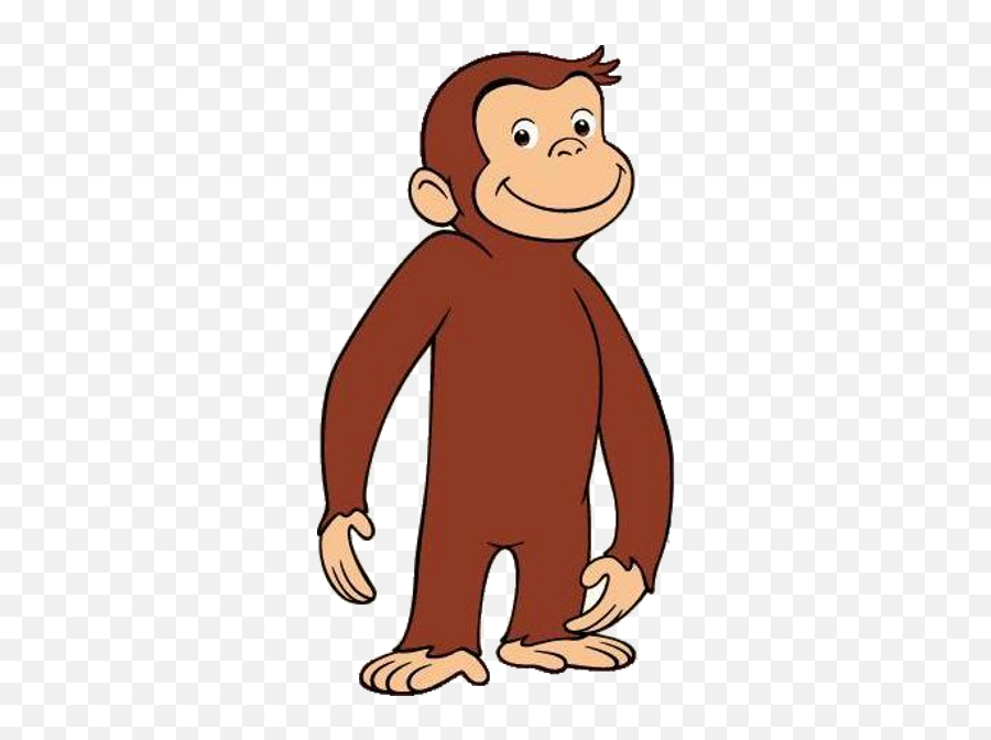 Youtube Animation Clip Art - Curious George Full Body Png George Monkey Emoji,Curious Animated Emoticon