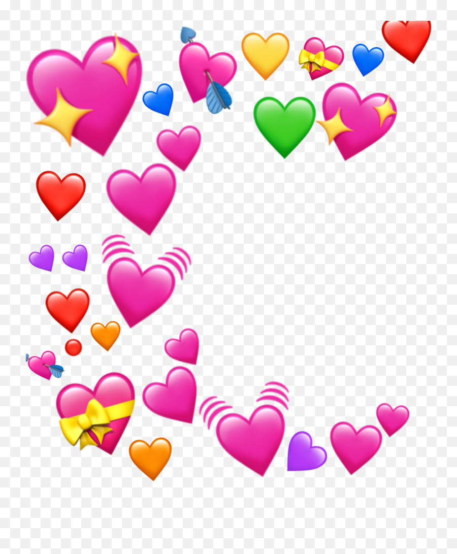 Heart Emoji Meme - Hearts Filter,Picarto Emoticons Heart