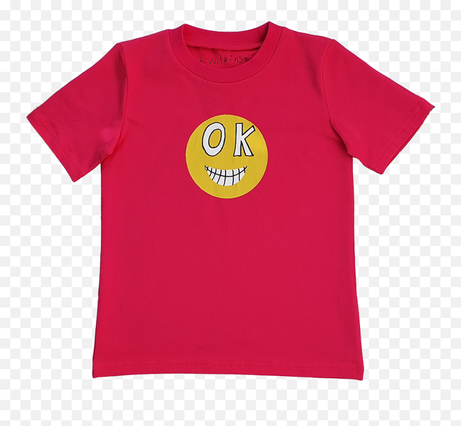 Girls U2013 Jack Wilkinson Kids - Short Sleeve Emoji,Red B Emoji