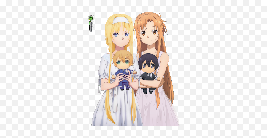 Asuna Alice Kawaiii - Alice Zuberg And Asuna Png Emoji,Anime Emotion Hit Meme