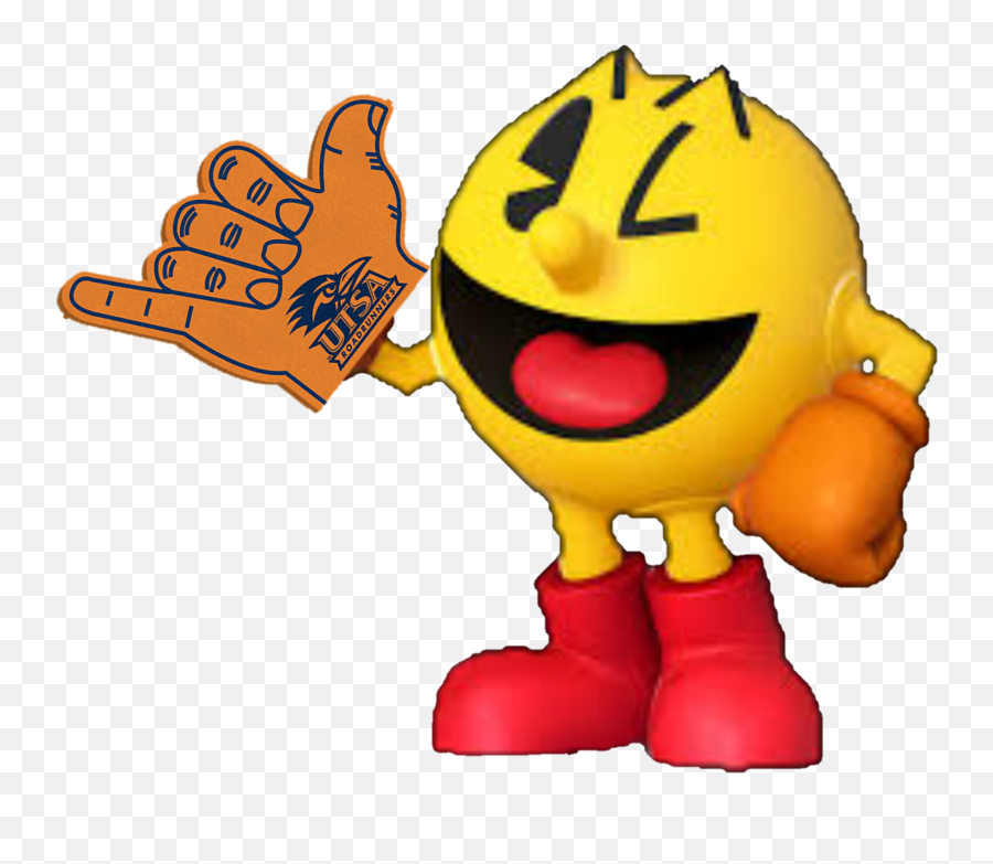 Pac Man Runners Foam Finger - Pac Man Emoji,Roadrunner Emoticon