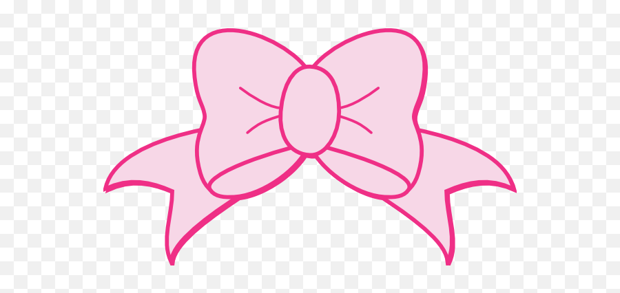 Free Transparent Pink Bow Download Free Clip Art Free Clip - Transparent Background Hair Bow Clipart Emoji,Bowing Emoji Text