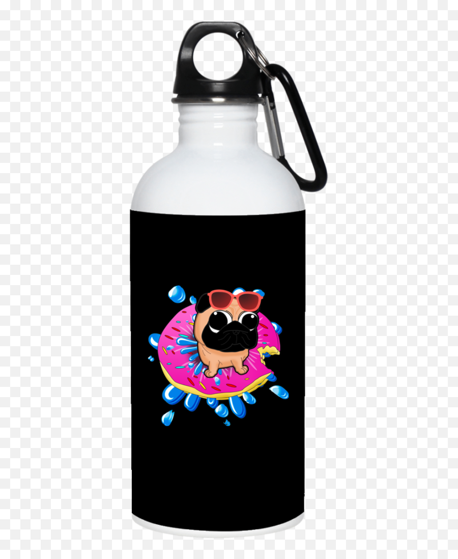 Pug - Mug Emoji,Flask Emoticon