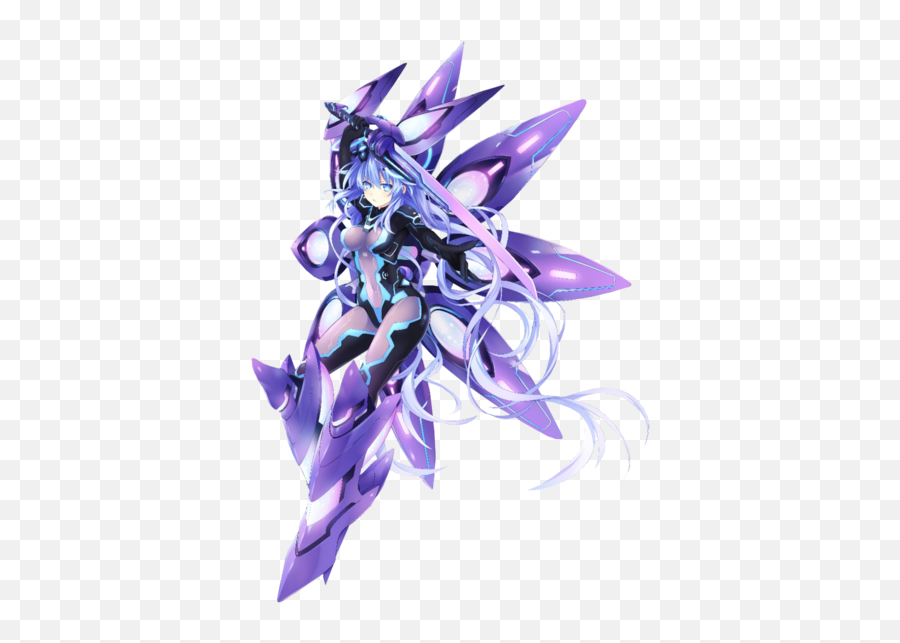 Neptune Canon Hyper Dimensionglaceongamez471 Character - Hyperdimension Neptunia Purple Heart Next Form Emoji,Data My Emotion Chip Is Malfunctioning .gif