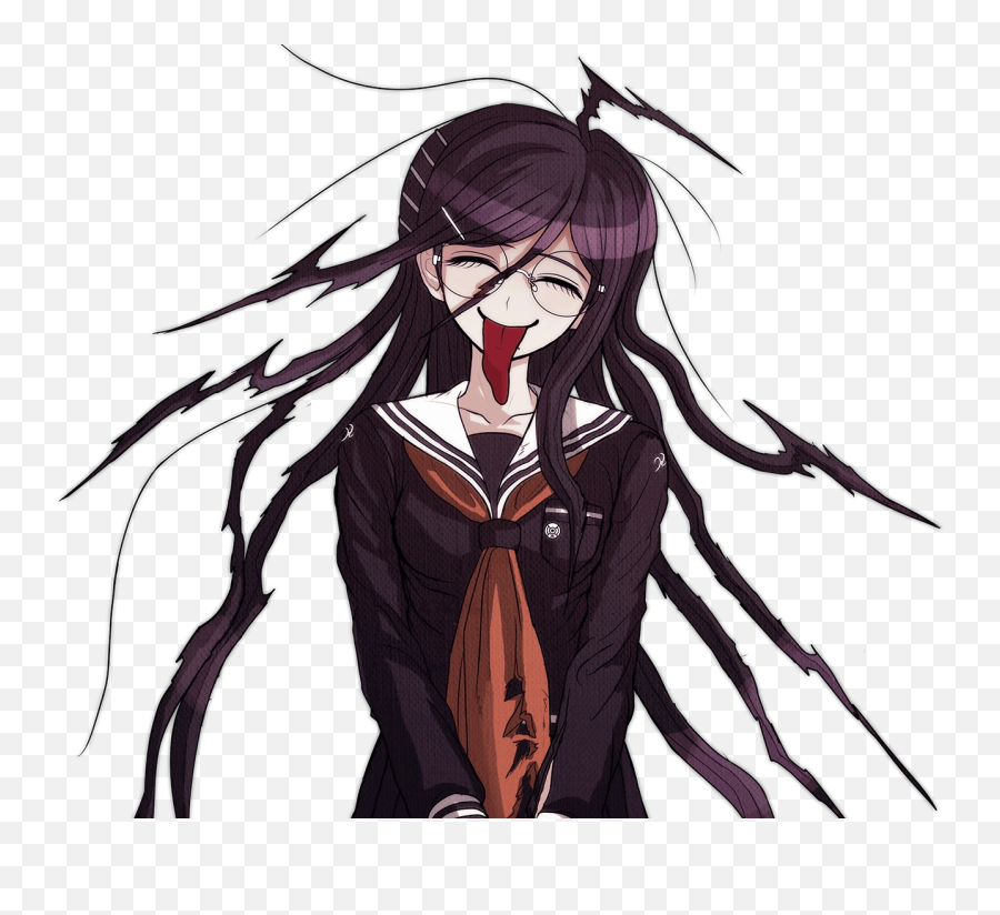 Togami Fantasizing Drooly Smiles - Toko Fukawa Ultra Despair Emoji,Emotion Sprites