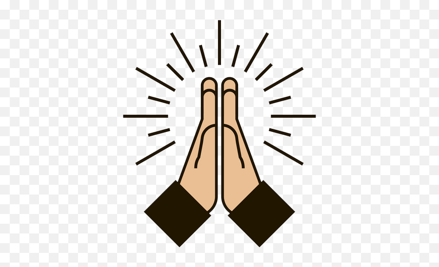 Icon Praying Hands Transparent Clipart - Clipart World Emoji,Draw The Praying Emoji