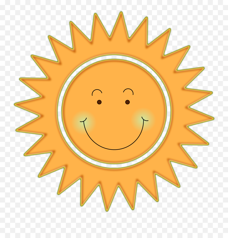 Day S Weather Yellow Summer Hot Png - Preis Stern Emoji,Weather Emoticon