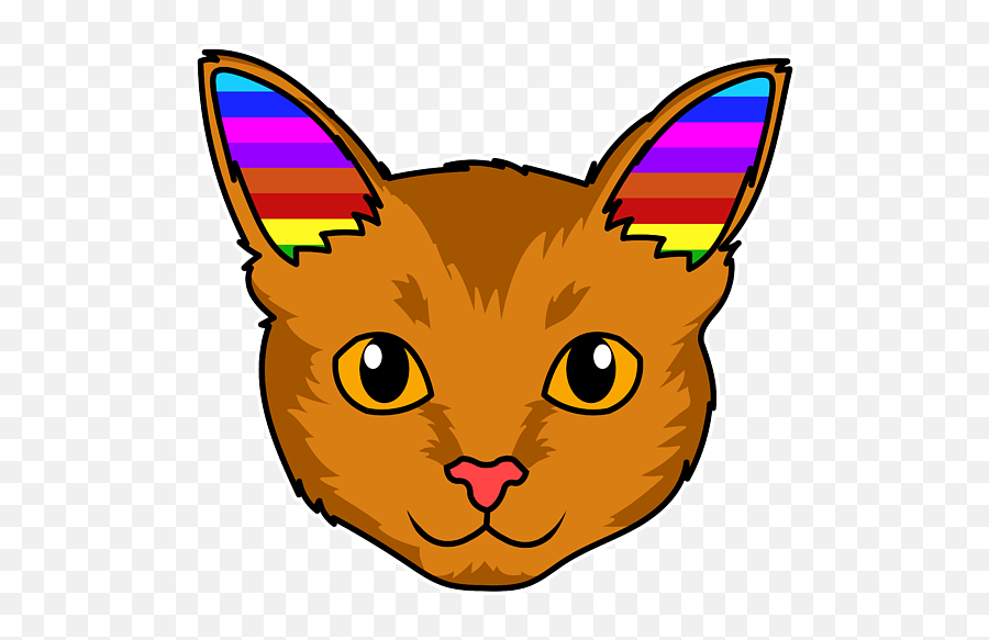 Gay Pride Cat For Men Women - Lover Bisexual Flag Greeting Emoji,Dessin Humoristique Emotion