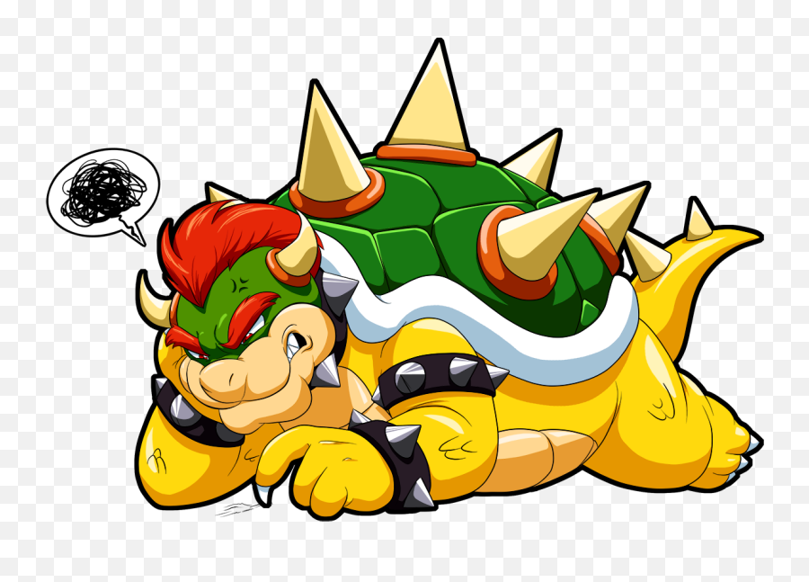 Angry Bowser - Bowser Angry Png Emoji,Bowser Emoji