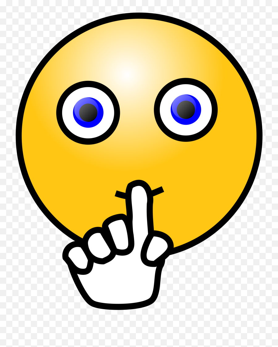 Shhh Face - Clipart Best Emoji,Hold Your Face Emoticon