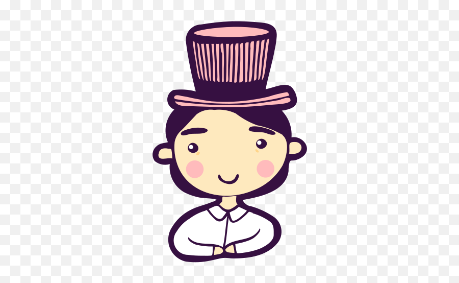 Avatar Boy Cylinder Gentlemen Groom Man Wedding Free Emoji,Emoticons Gentleman