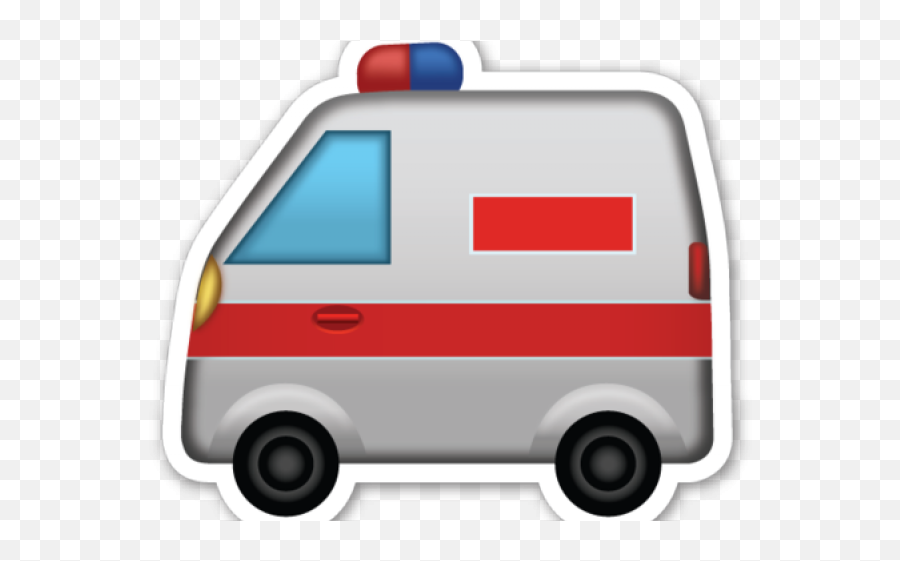 Pendent Clipart Ambulance - Ambulance Emoji Png Download,Van Emoji