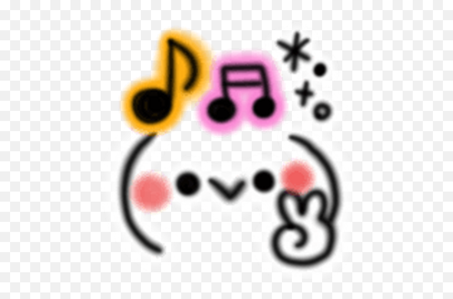 Sticker Maker - Kawaii Emojis 8,Whatsapp Music Emojis