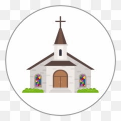 Church Emoji 25mm Centre Disc,Temple Emoji