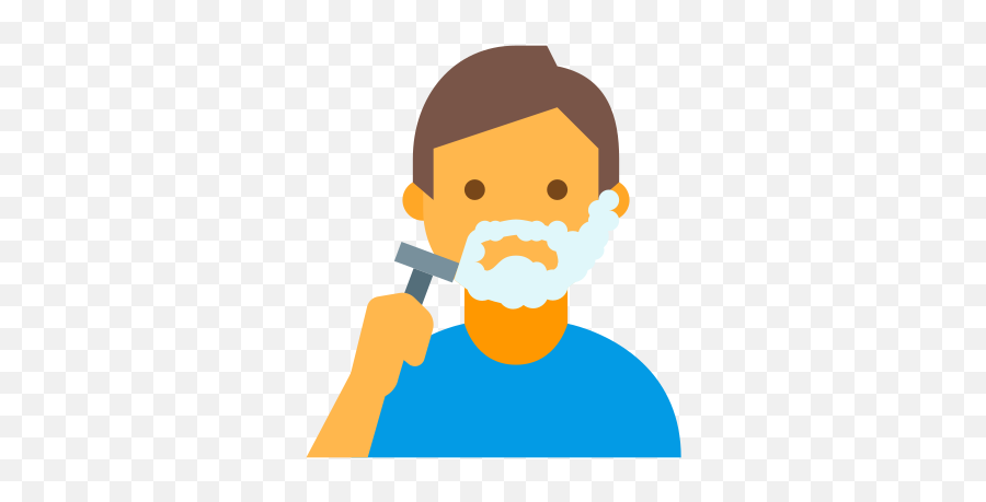 Shaving Man Icon - General Manager Icon Png Emoji,Shaving Emoji
