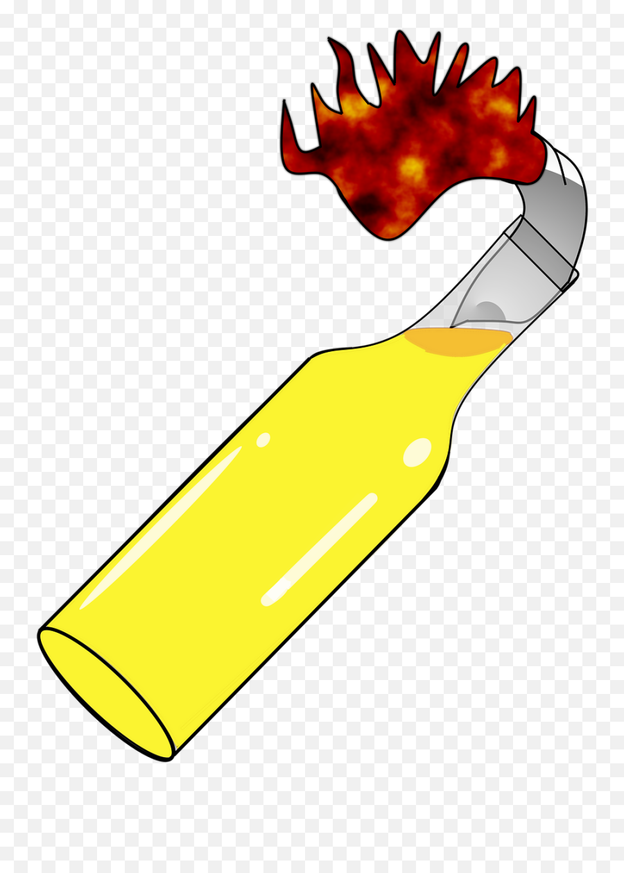 Molotov Cocktail Incendiary Device - Bomba Molotov Png Emoji,Bottle Up Emotions Molotov Cocktail