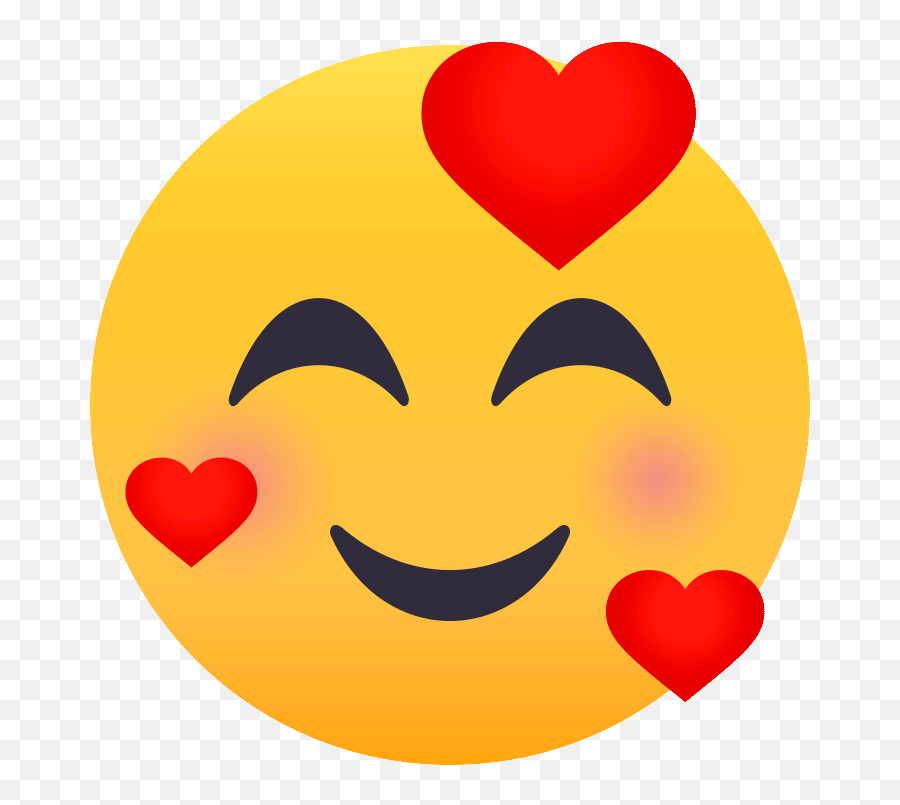 Excited Heart Emoji - Heart Emoji To Print,Heart Emojis