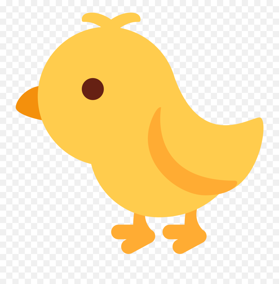 Baby Chick Emoji Clipart - Baby Chick Clipart,Twitter Bird Emoji