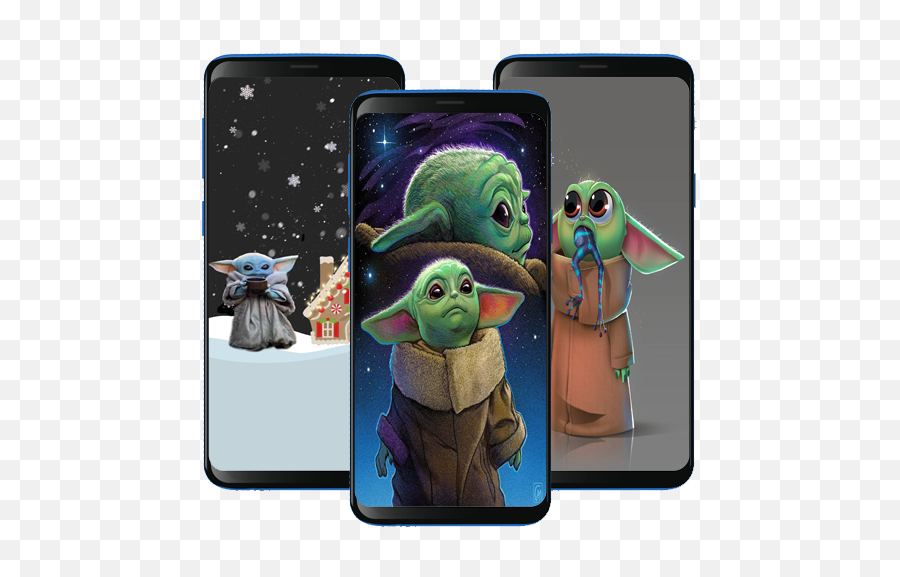 Baby Yoda Hd Wallpapers Backgrounds Latest Version Apk - Yoda Emoji,Yoda Emoji Android