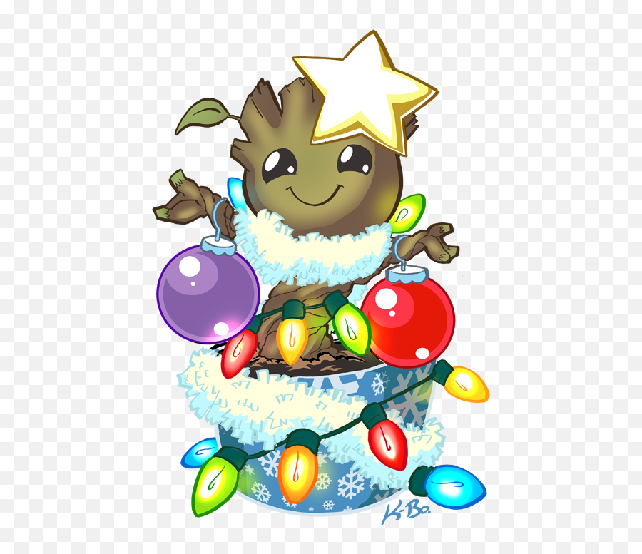 Clipart Dragon Christmas Clipart - Baby Groot Christmas Emoji,Baby Groot Emoji