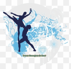 Virtual Imagens Imagens Românticas - Ballerina Silhouette With Man Emoji,Emoticons De Bebe Fazendo Biquinho