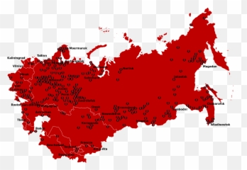 Are Dark Tourism Performances Of Gulag Life Educational U2013 Or - Russia Map Emoji,Mob 100% Positive Emotions