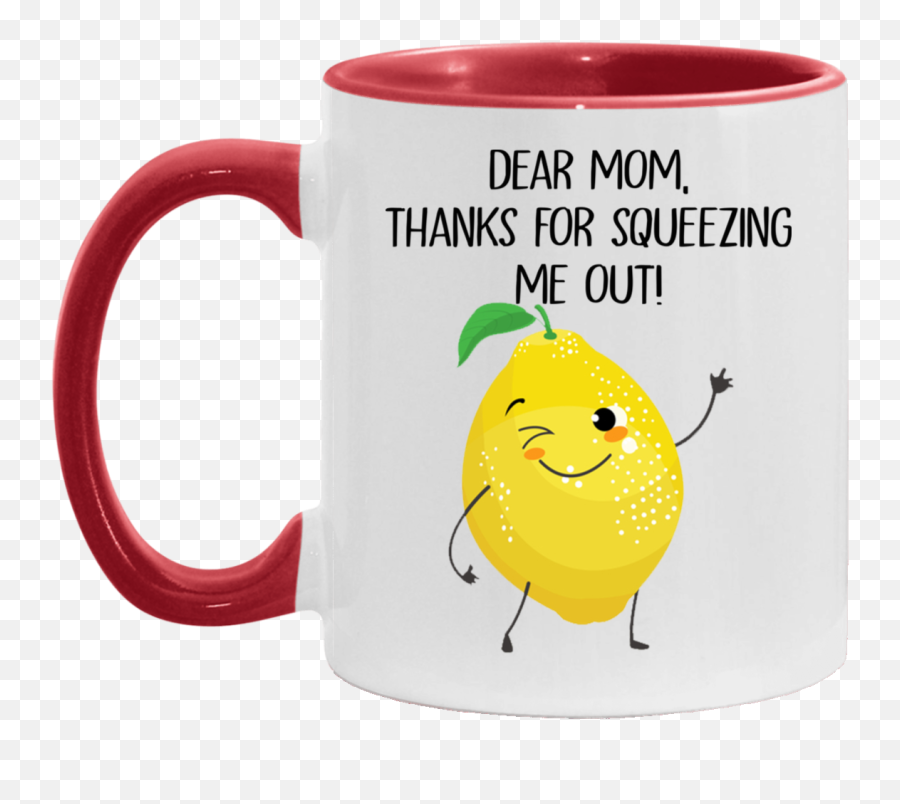 Funny Mug For Mom - Realize That We Re Not Biologically Related But You Ve Put Up With Emoji,Mom And Daughter Emoticon