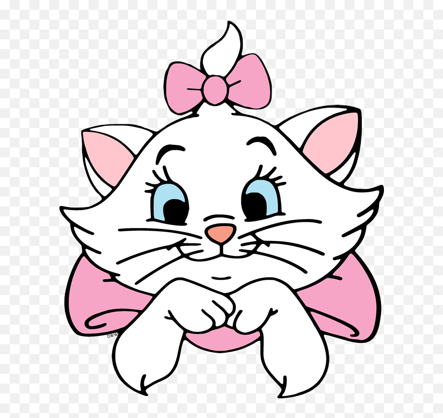 Sticker - Arista Cats Coloring Page Emoji,Marie The Cat Emoji
