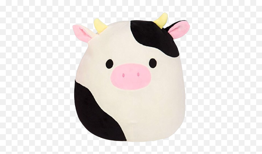 Customized Connor The Cow Super Soft Plush Toy - Connor The Cow Squishmallow Emoji,Cow Showing Emotion