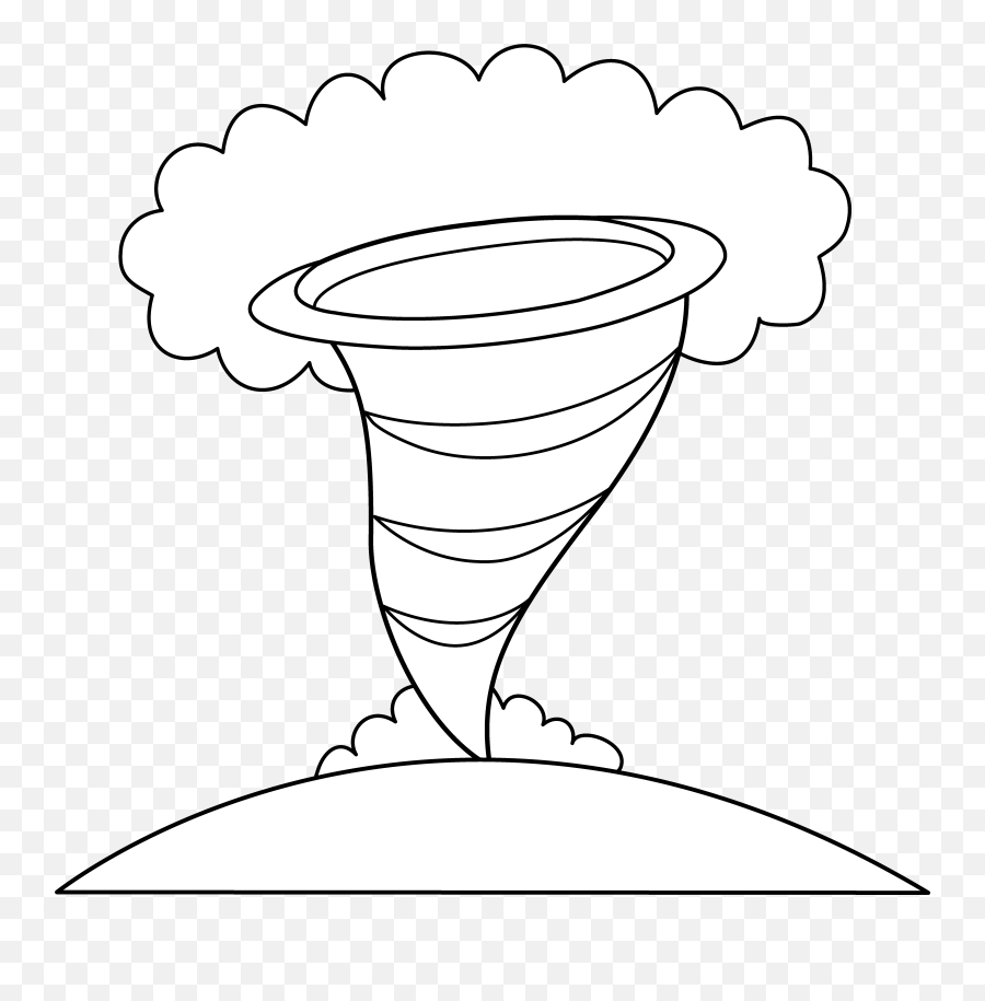 Tornado Clip Real Life - Tornado Coloring Pages Tornado Coloring Pages Emoji,Cool Coloring Pages For Teenagers To Print Expressing Emotion