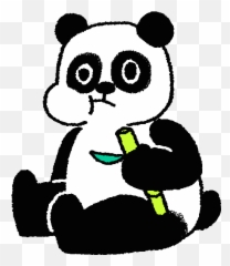 Cute Cartoon Transparent Panda Gif Emoji,Jiggling Emoji Animated Jello