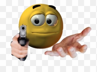 Emoji With Gun Meme Generator - Imgflip Emoji Meme,Ah No Emoticon Minions