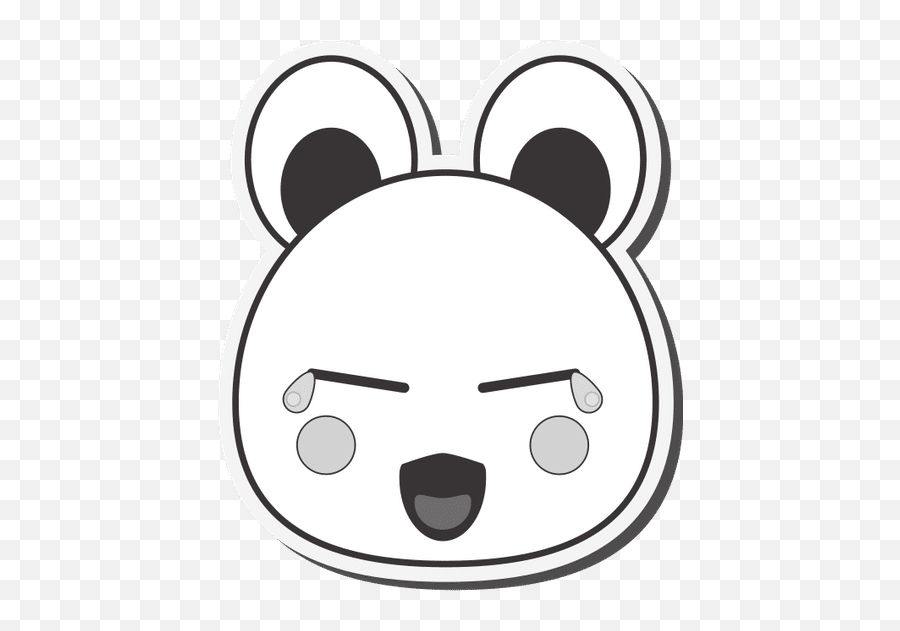 Kawaii Winking - Emoticon Emoji,Winking Bear Emoticon