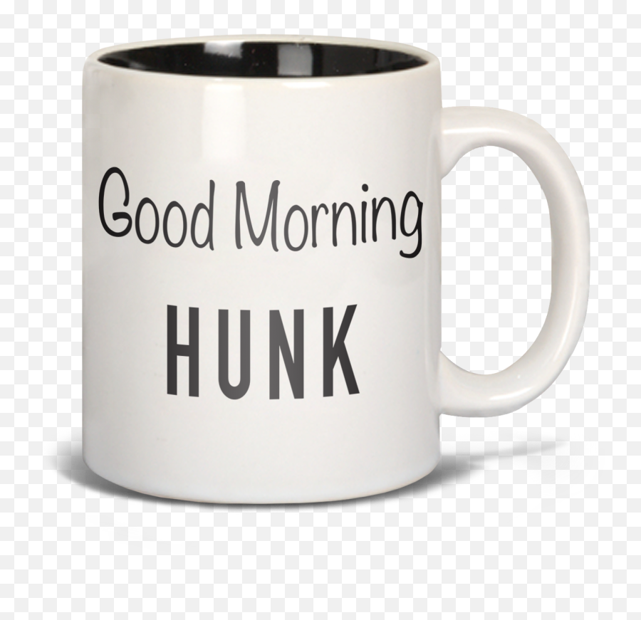 Mug 15oz - Good Morning Hunk Magic Mug Emoji,Sarcastic Positive Emotion