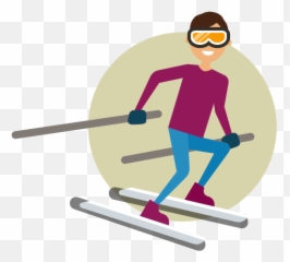 Ski Skier Sport Free Icon Of Sports Pack - Ski Icone Emoji,Facebook Emoticon Skis